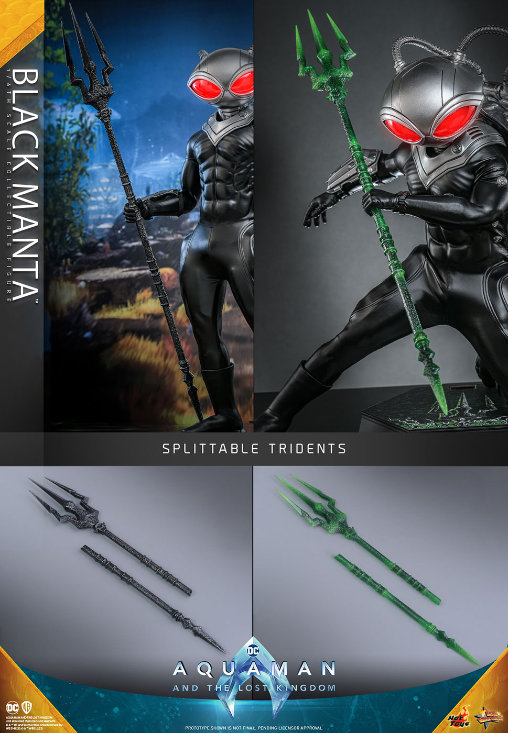 Aquaman - Lost Kingdom: Black Manta - David Kane, 1/6 Figur von Hot Toys