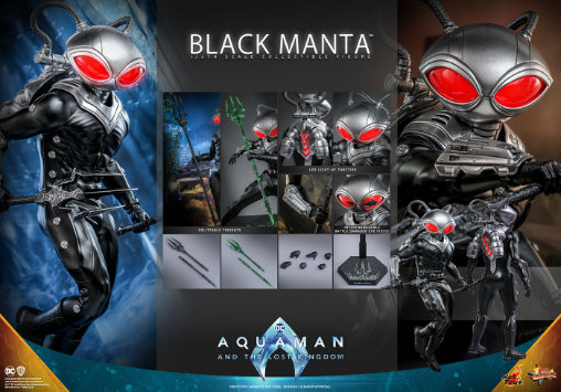 Aquaman - Lost Kingdom: Black Manta - David Kane, 1/6 Figur von Hot Toys