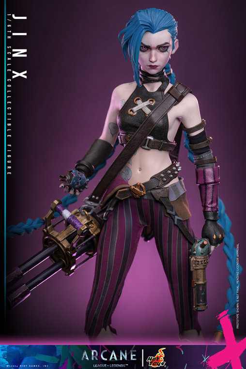 Arcane: Jinx, 1/6 Figur von Hot Toys