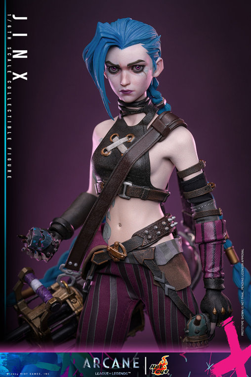 Arcane: Jinx, 1/6 Figur von Hot Toys