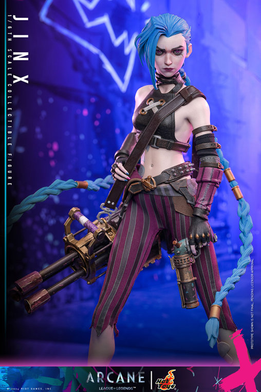 Arcane: Jinx, 1/6 Figur von Hot Toys