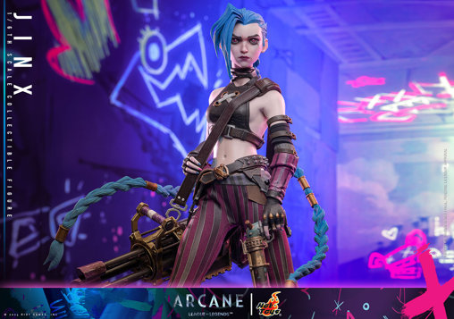 Arcane: Jinx, 1/6 Figur von Hot Toys