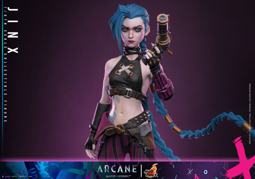 Arcane: Jinx, 1/6 Figur von Hot Toys
