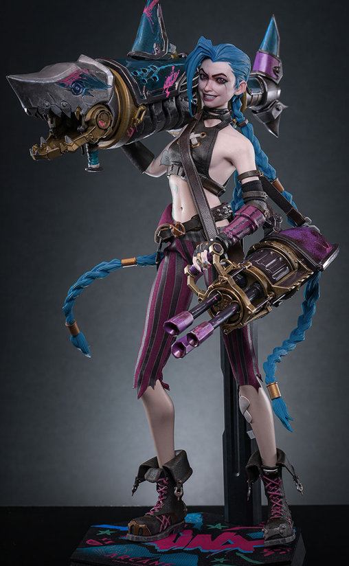 Arcane: Jinx, 1/6 Figur von Hot Toys