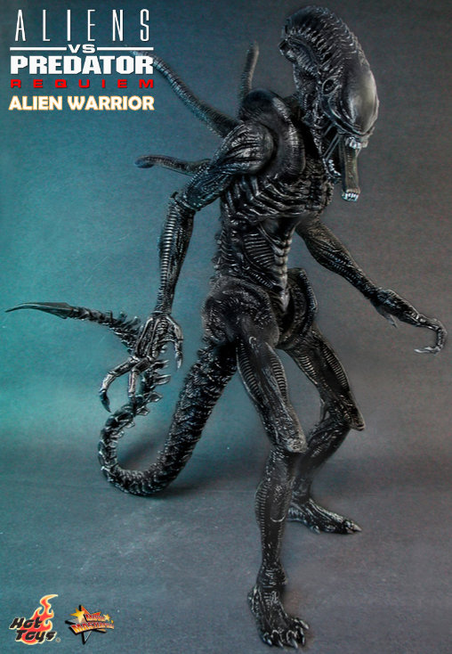 Aliens vs. Predator - Requiem: Alien Warrior mit Face Hugger, 1/6 Figur von Hot Toys