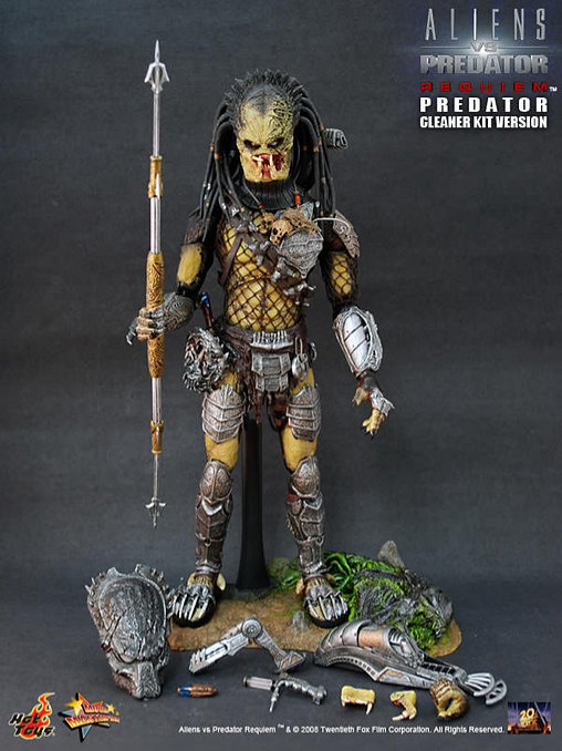 Aliens vs. Predator - Requiem: Predator - Cleaner Kit Version, 1/6 Figur von Hot Toys