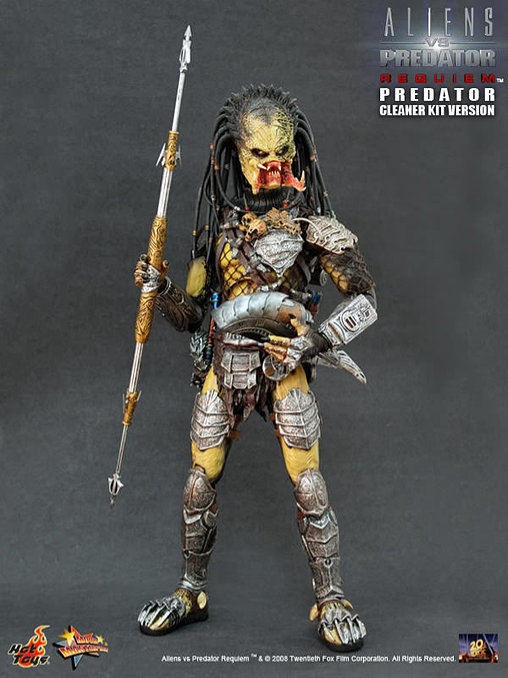 Aliens vs. Predator - Requiem: Predator - Cleaner Kit Version, 1/6 Figur von Hot Toys