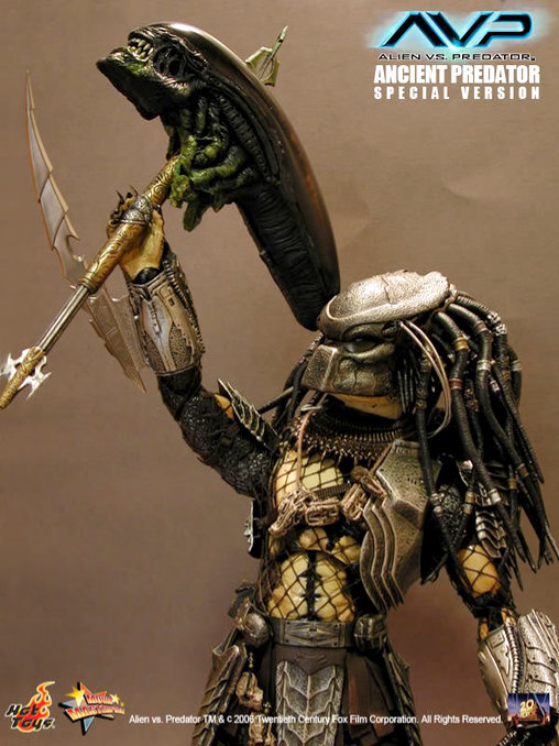 Alien vs. Predator: Ancient Predator - Special Version, 1/6 Figur von Hot Toys