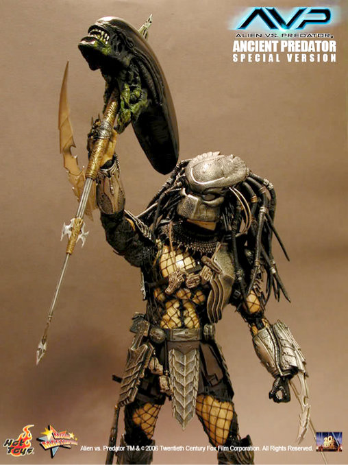 Alien vs. Predator: Ancient Predator - Special Version, 1/6 Figur von Hot Toys