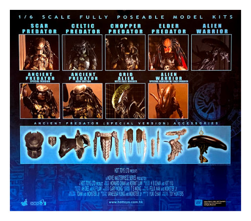 Alien vs. Predator: Ancient Predator - Special Version, 1/6 Figur von Hot Toys