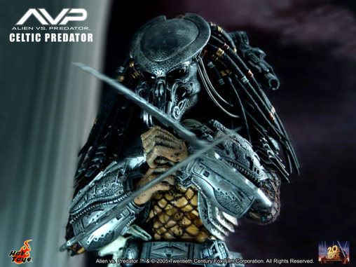 Alien vs. Predator: Celtic Predator, 1/6 Figur von Hot Toys