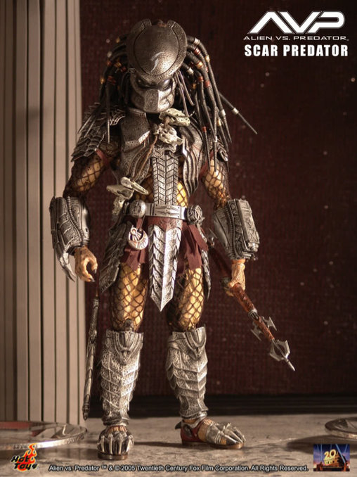 Alien vs. Predator: Scar Predator, 1/6 Figur von Hot Toys