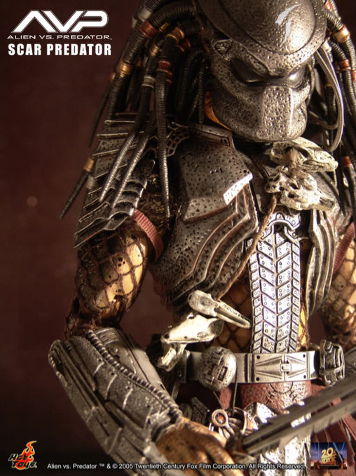 Alien vs. Predator: Scar Predator, 1/6 Figur von Hot Toys