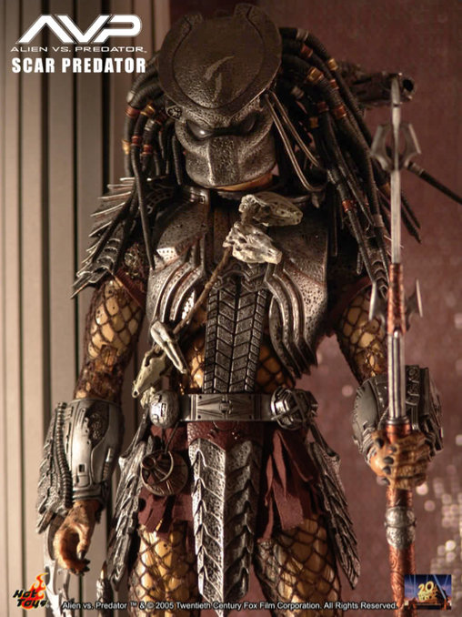 Alien vs. Predator: Scar Predator, 1/6 Figur von Hot Toys