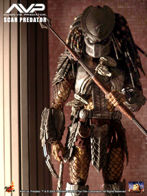 Alien vs. Predator: Scar Predator, 1/6 Figur von Hot Toys