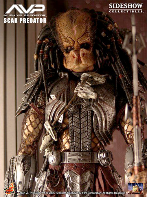 Alien vs. Predator: Scar Predator, 1/6 Figur von Hot Toys