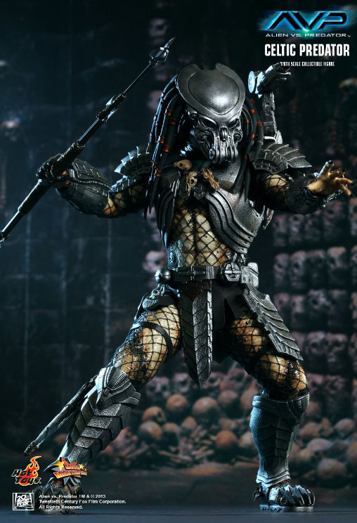 Alien vs. Predator: Celtic Predator, 1/6 Figur von Hot Toys
