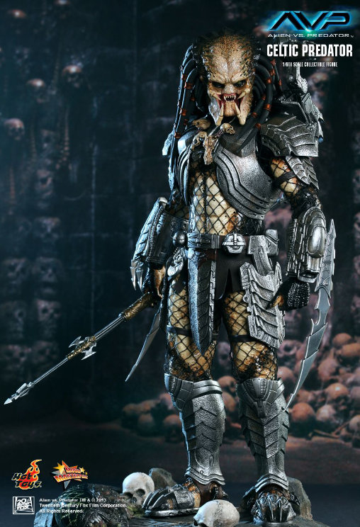 Alien vs. Predator: Celtic Predator, 1/6 Figur von Hot Toys