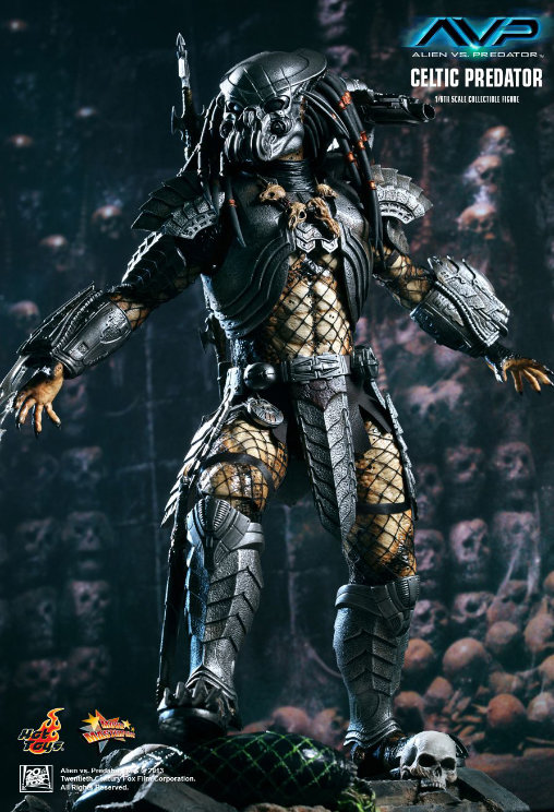 Alien vs. Predator: Celtic Predator, 1/6 Figur von Hot Toys