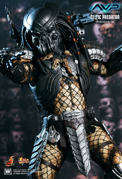 Alien vs. Predator: Celtic Predator, 1/6 Figur von Hot Toys