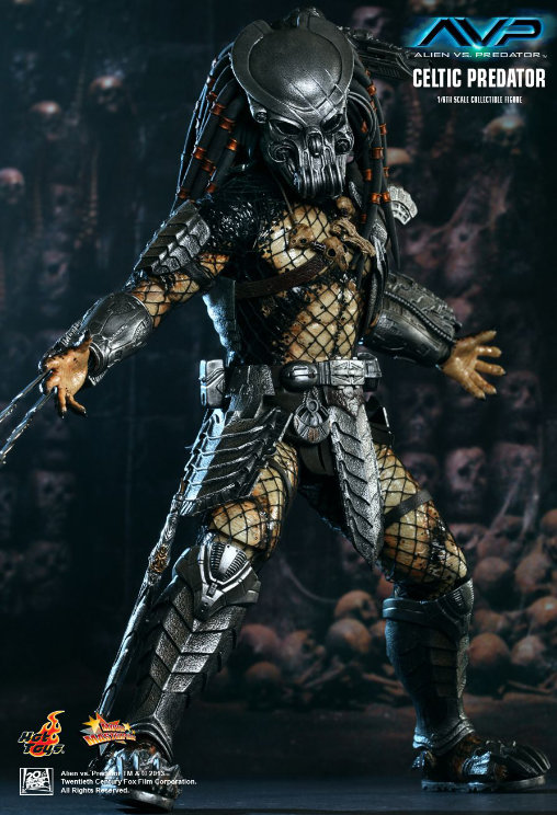 Alien vs. Predator: Celtic Predator, 1/6 Figur von Hot Toys