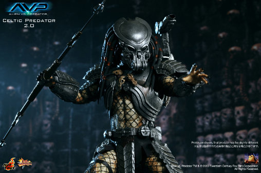 Alien vs. Predator: Celtic Predator, 1/6 Figur von Hot Toys