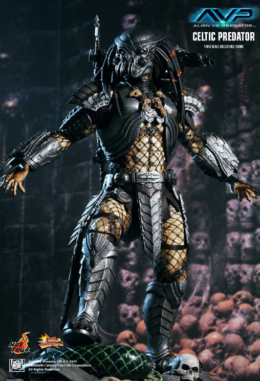 Alien vs. Predator: Celtic Predator, 1/6 Figur von Hot Toys