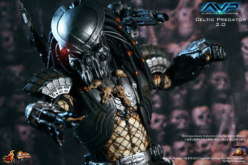 Alien vs. Predator: Celtic Predator, 1/6 Figur von Hot Toys