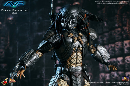 Alien vs. Predator: Celtic Predator, 1/6 Figur von Hot Toys