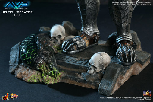 Alien vs. Predator: Celtic Predator, 1/6 Figur von Hot Toys
