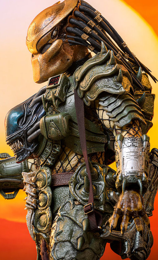 Alien vs. Predator: Broken Tusk Predator, 1/6 Figur von Hot Toys