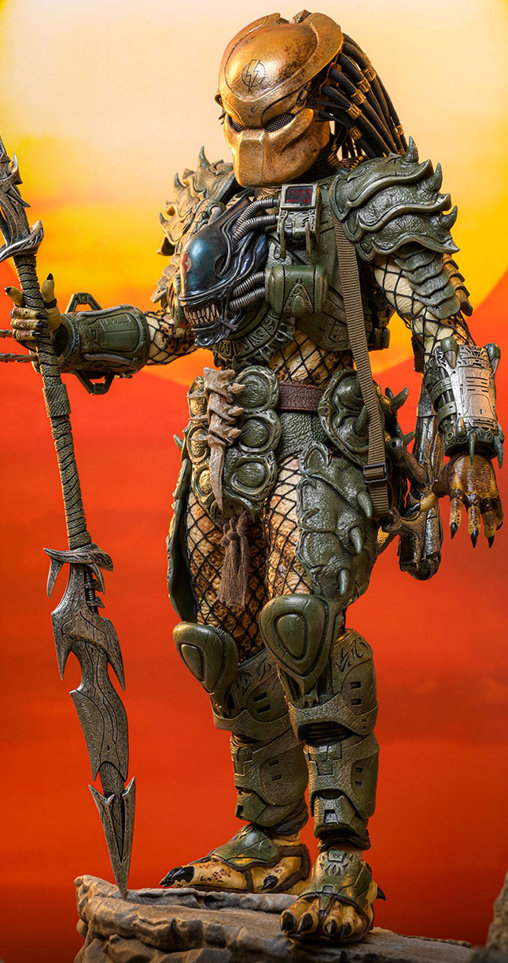 Alien vs. Predator: Broken Tusk Predator, 1/6 Figur von Hot Toys