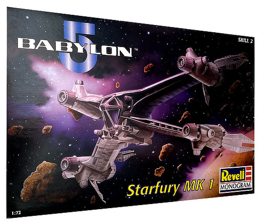 Babylon 5: Starfury MK 1, Modell-Bausatz ... https://spaceart.de/produkte/b5001-babylon-5-starfury-mk-1-modell-bausatz-revell-85-3621-031445036217-spaceart.php