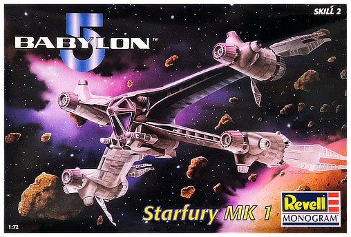 Babylon 5: SA-23E Aurora Starfury - MK 1, Modell-Bausatz von Revell