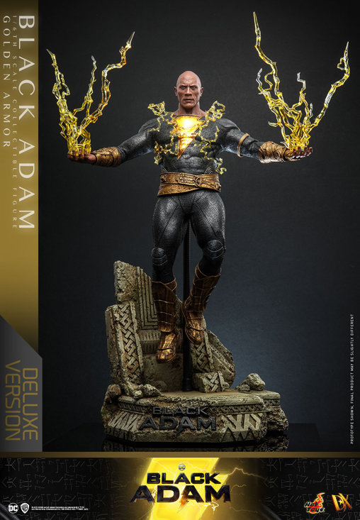 Black Adam: Black Adam - Golden Armor - Deluxe, 1/6 Figur von Hot Toys