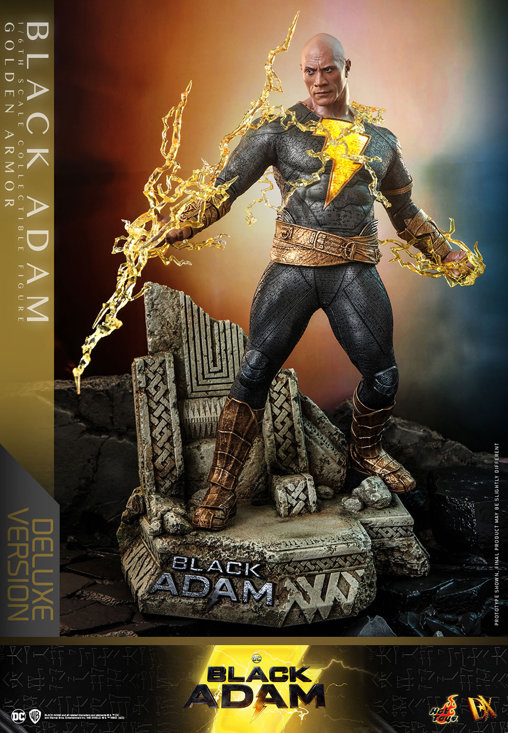 Black Adam: Black Adam - Golden Armor - Deluxe, 1/6 Figur von Hot Toys