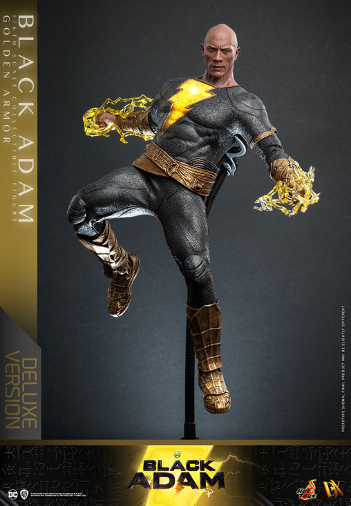 Black Adam: Black Adam - Golden Armor - Deluxe, 1/6 Figur von Hot Toys