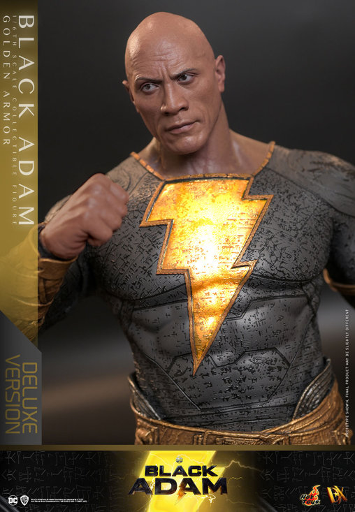 Black Adam: Black Adam - Golden Armor - Deluxe, 1/6 Figur von Hot Toys