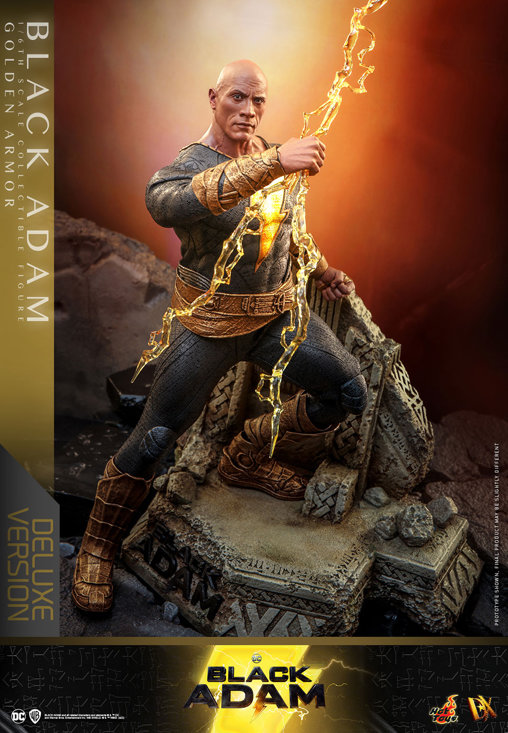 Black Adam: Black Adam - Golden Armor - Deluxe, 1/6 Figur von Hot Toys