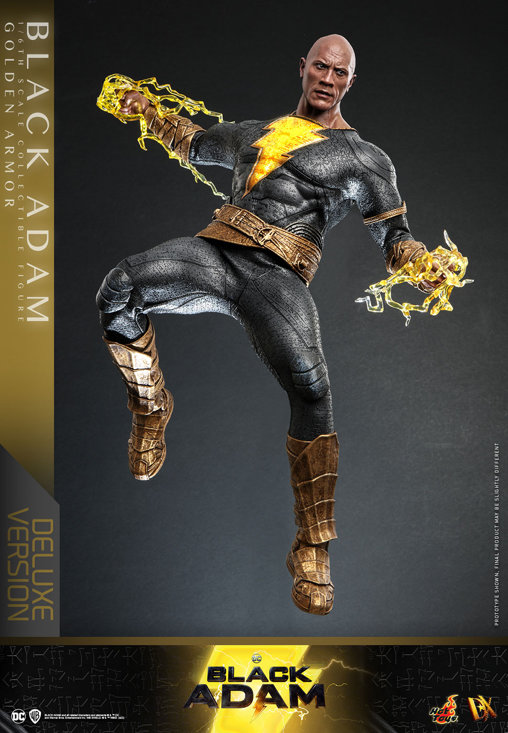 Black Adam: Black Adam - Golden Armor - Deluxe, 1/6 Figur von Hot Toys