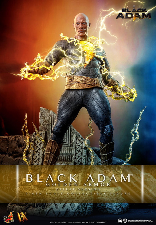 Black Adam: Black Adam - Golden Armor - Deluxe, 1/6 Figur von Hot Toys
