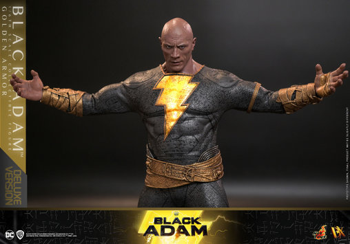 Black Adam: Black Adam - Golden Armor - Deluxe, 1/6 Figur von Hot Toys