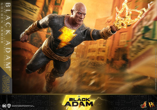 Black Adam: Black Adam - Golden Armor - Deluxe, 1/6 Figur von Hot Toys