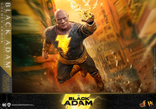 Black Adam: Black Adam - Golden Armor - Deluxe, 1/6 Figur von Hot Toys