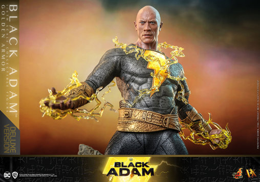 Black Adam: Black Adam - Golden Armor - Deluxe, 1/6 Figur von Hot Toys