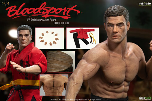 Bloodsport: Frank Dux - Deluxe, 1/6 Figur von Infinite Statue