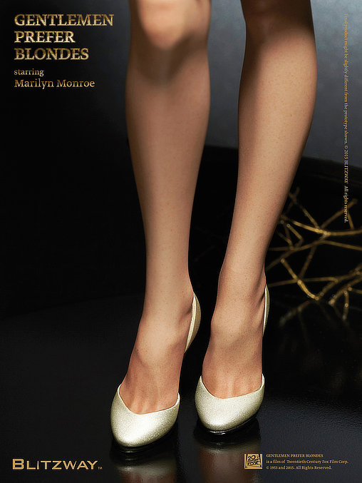 Blondinen bevorzugt: Marilyn Monroe, Statue von Blitzway