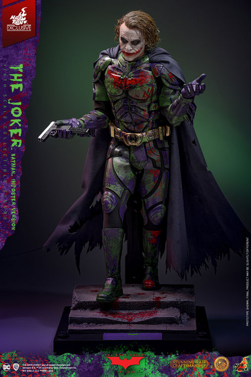 Batman - The Dark Knight: The Joker - Batman Imposter Version - Artisan Edition, 1/6 Figur von Hot Toys
