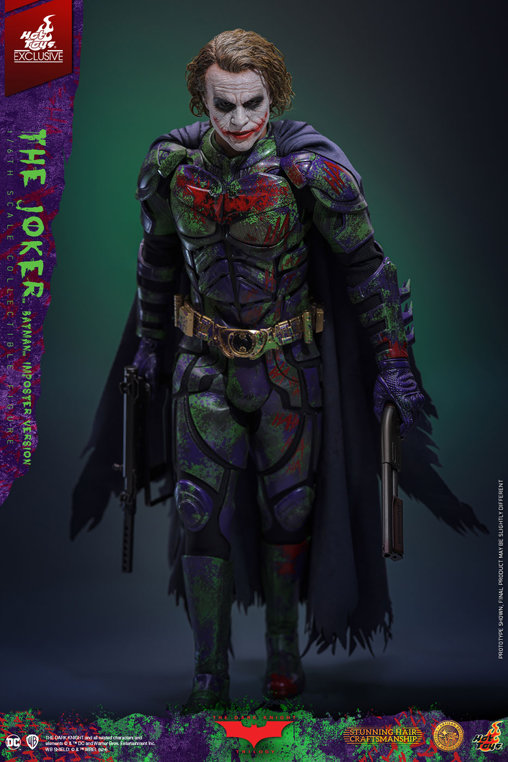 Batman - The Dark Knight: The Joker - Batman Imposter Version - Artisan Edition, 1/6 Figur von Hot Toys
