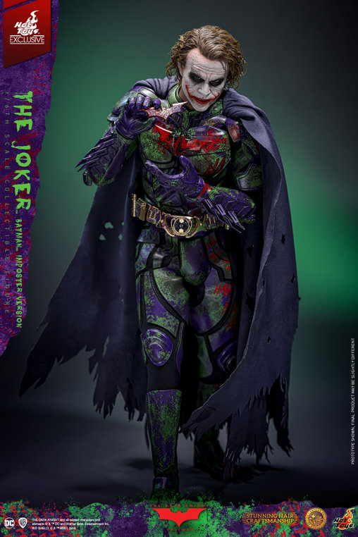 Batman - The Dark Knight: The Joker - Batman Imposter Version - Artisan Edition, 1/6 Figur von Hot Toys